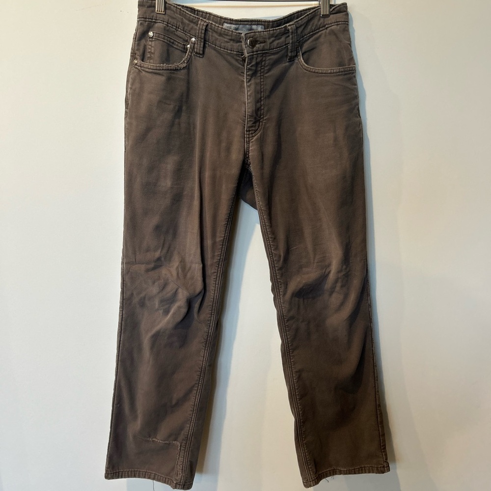 Brown Thermal Lined Windriver Pants